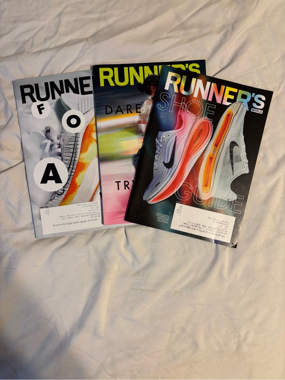 Runner's World Magazine Lot 2025